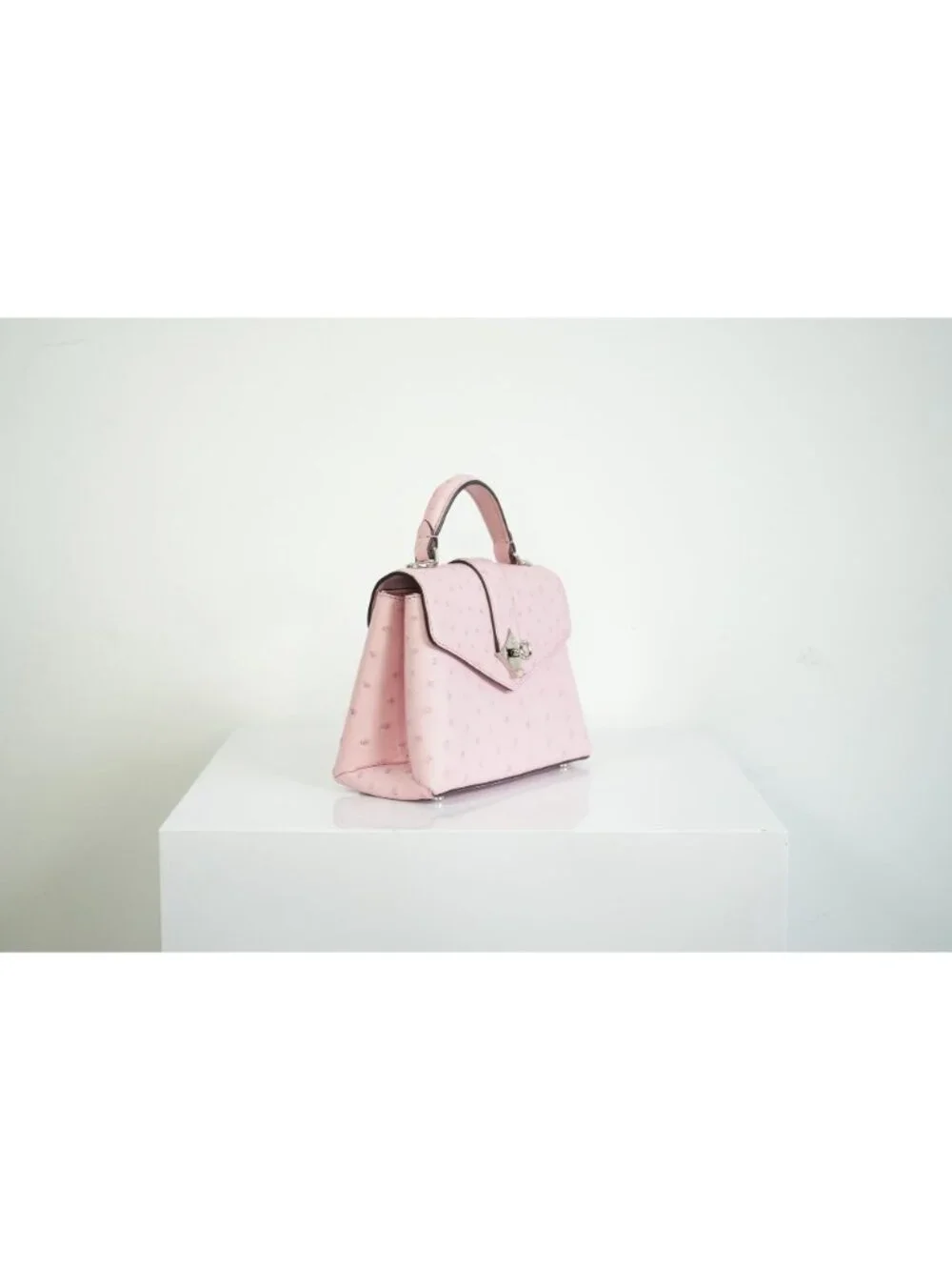 Louis Vuitton Mini Ostrich Rose De Vents ostrich skin